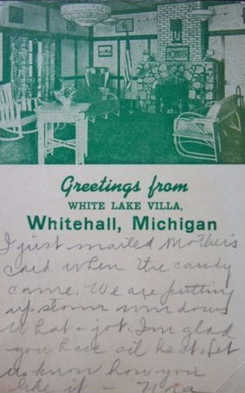 White Lake Villa Resort - Card (newer photo)
